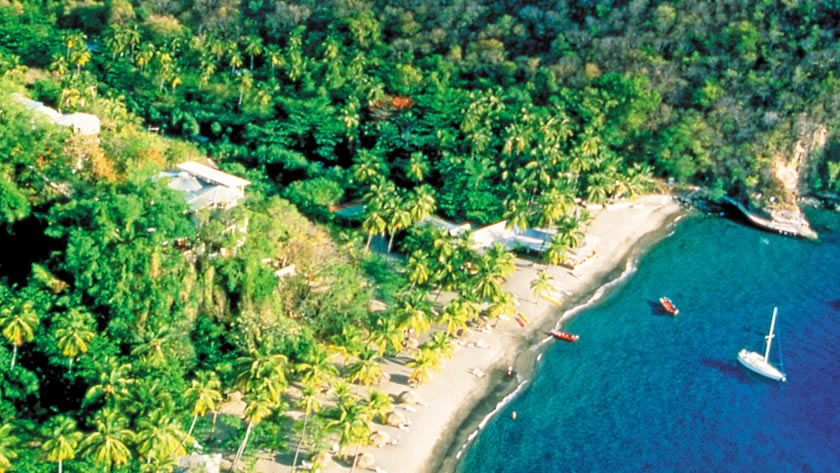 Aerial View of Beach