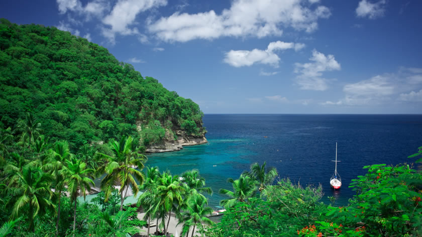 Anse Chastanet Aerial