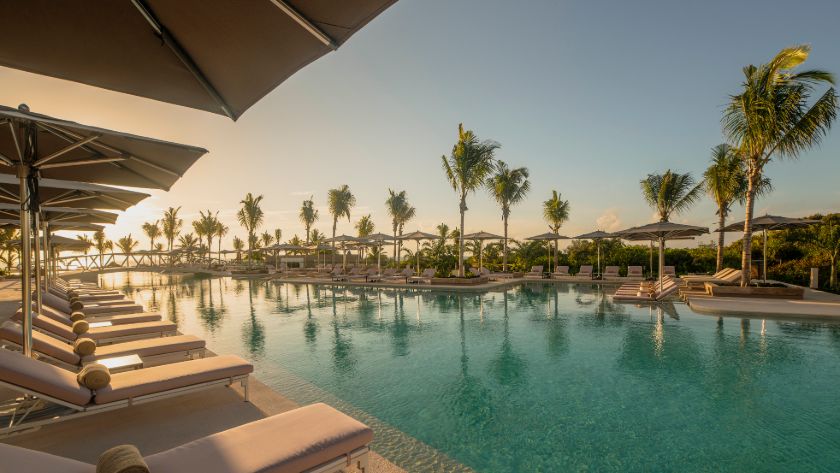 Lounges at the Pool