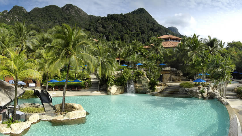 Swimming Pool Rainforest View