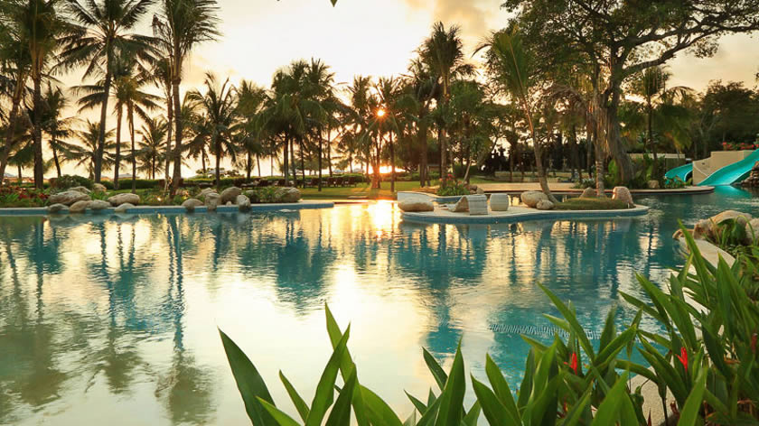 Pool at Sunset