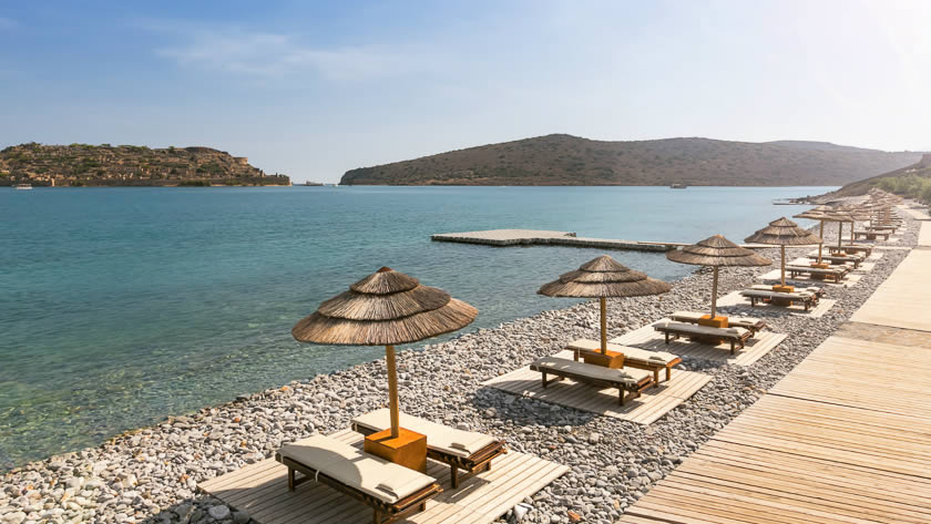 Private Beach at Blue Palace Resort