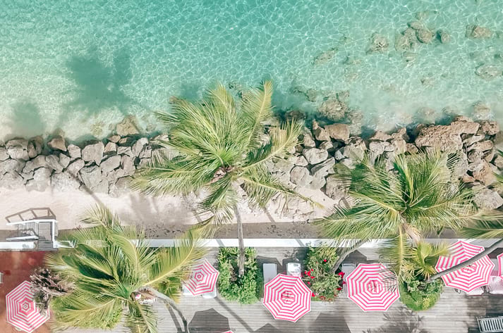 Pool Deck Aerial View