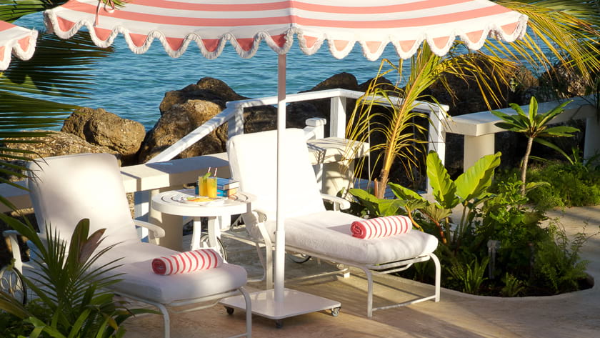 Loungers at the Pool