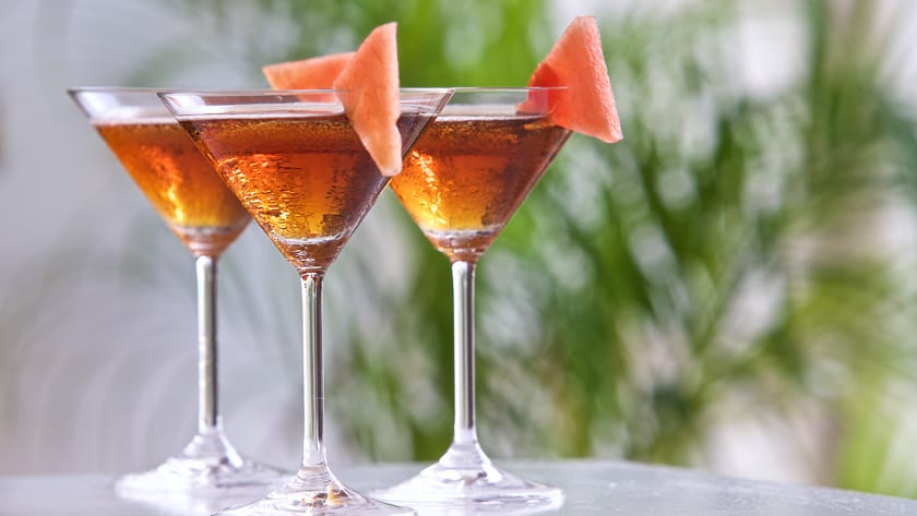 Coctails at Cobblers Cove