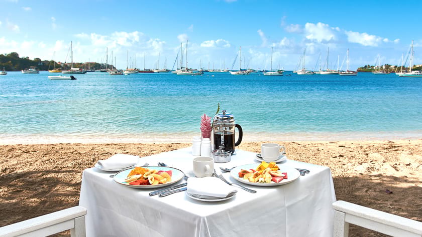 Breakfast on the Beach