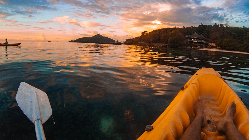 Sunset Kayaking