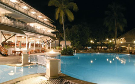 Main Pool at Night