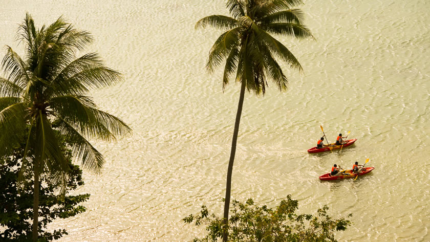 Kayaking