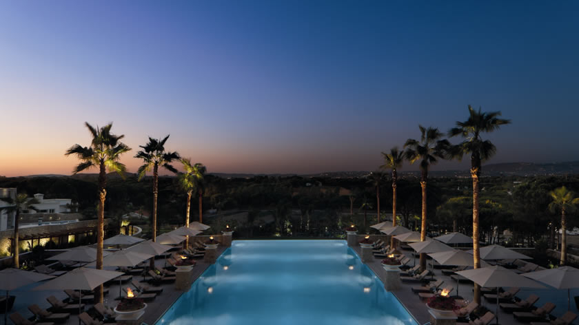 Sereno, Infinity Pool Bar, Conrad Algarve, Portugal