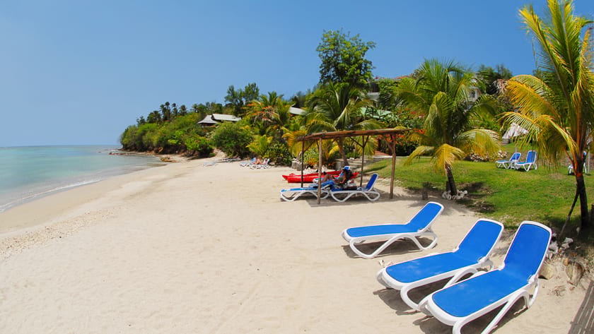 Beach Front, Calabash Cove Resort & Spa, St. Lucia