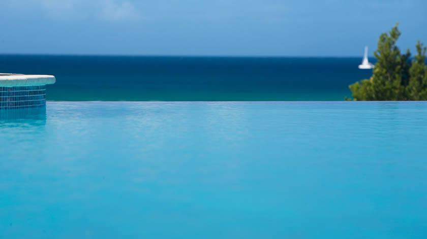 Main Pool Infinity Edge, Calabash Cove Resort & Spa, St. Lucia