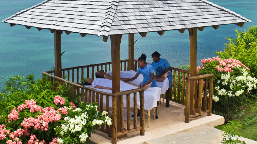 Couples Massage, Calabash Cove Resort & Spa, St. Lucia