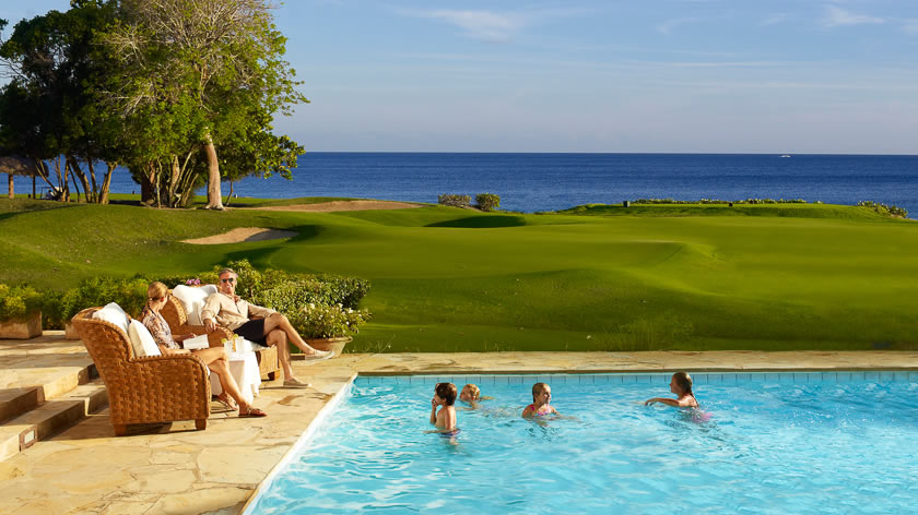 Oceanfront Villa Pool