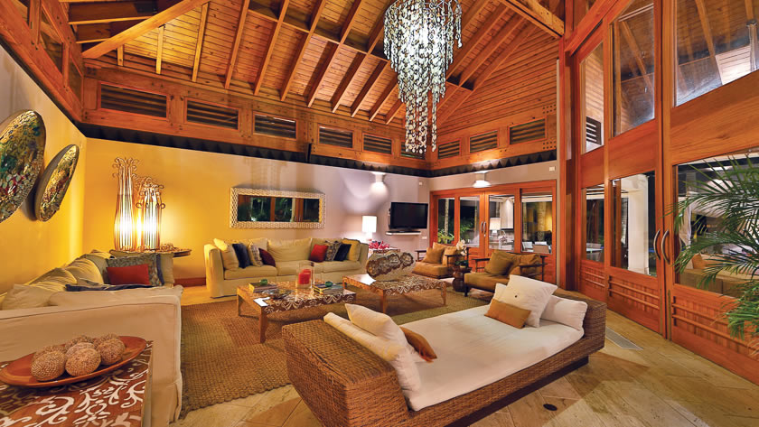 Exclusive Villas Living Room 