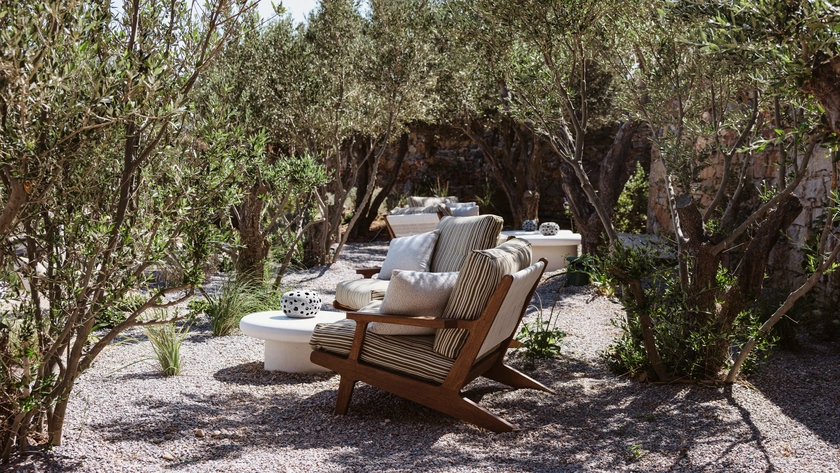Chora Outdoor Lounge Area