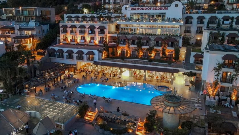 Evening Pool Views