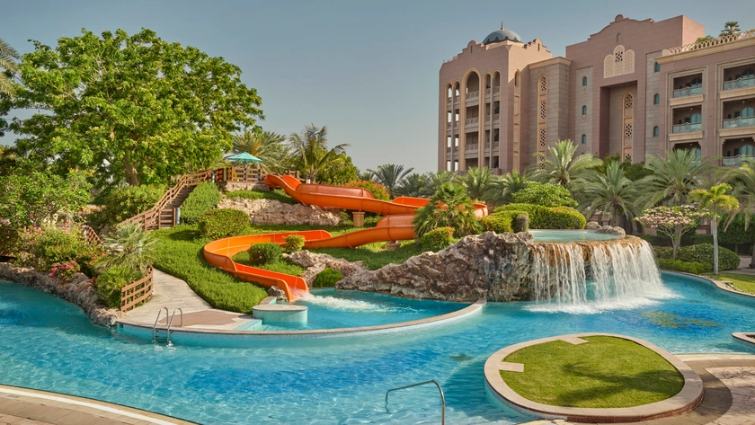 Swimming Pool and Slides