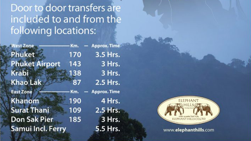 Pick up locations