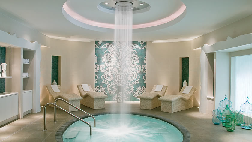 Spa Rain Shower Pool