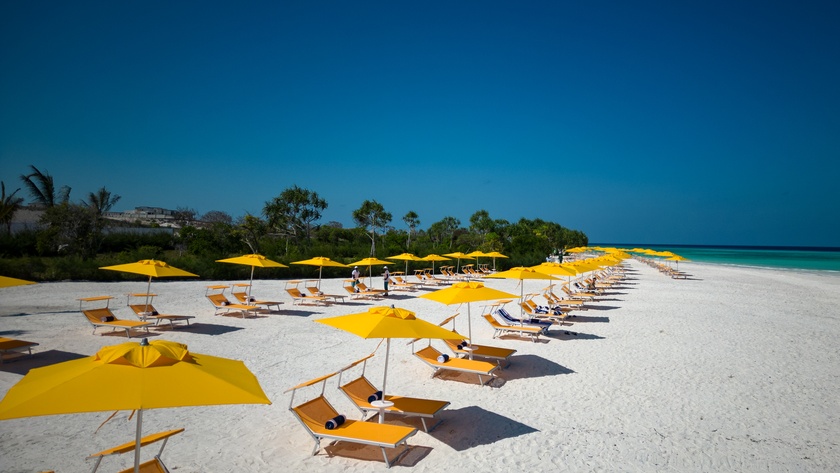 Pristine White Beach