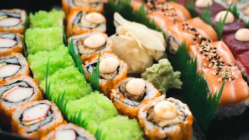 Fresh Daily Caught Sushi