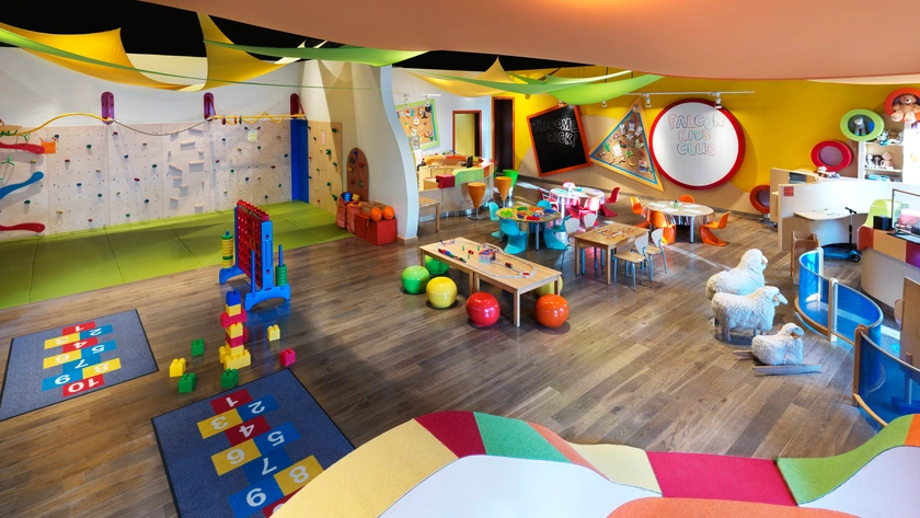 Indoor Room at the Kids Club