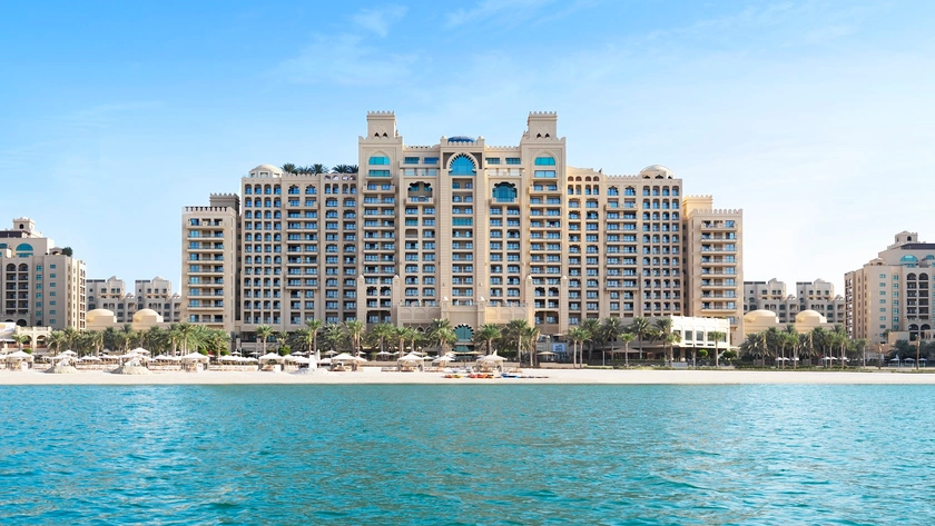 Hotel from the beach