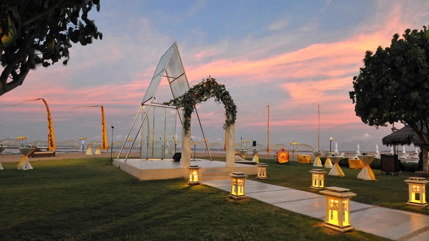 Grand Mirage Wedding Set-Up