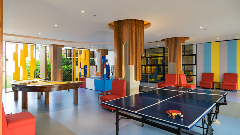Table Tennis in Family Zone