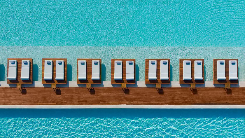 Main Pool Aerial