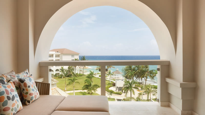 View from Ocean View Junior Suite