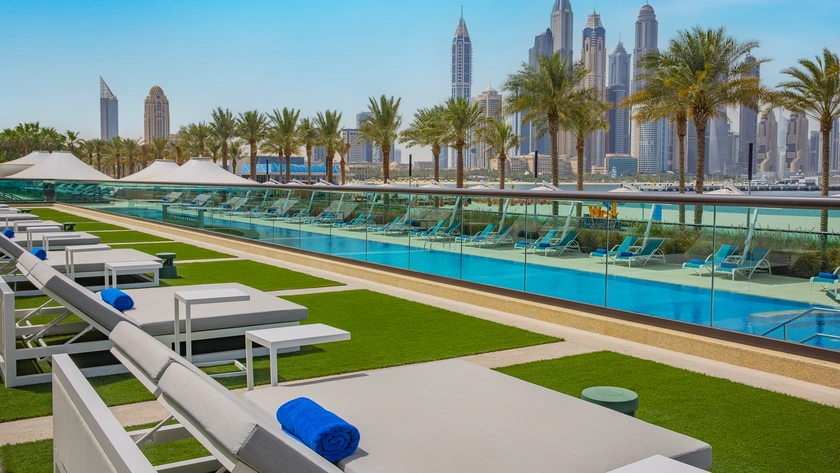 View from the pool