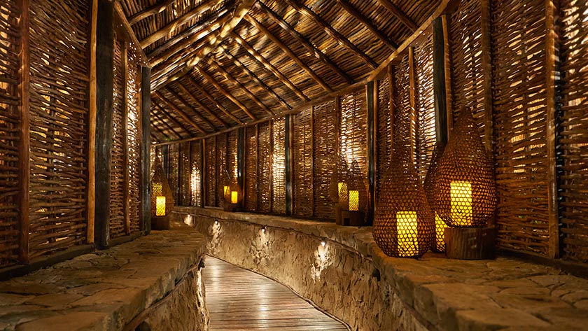 Spa Entrance