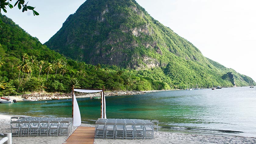 Piton Wedding Setting