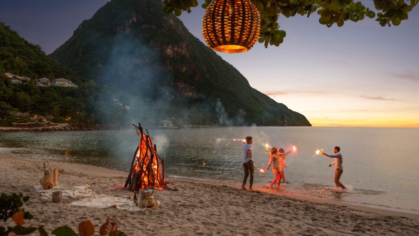 Beach Bonfire