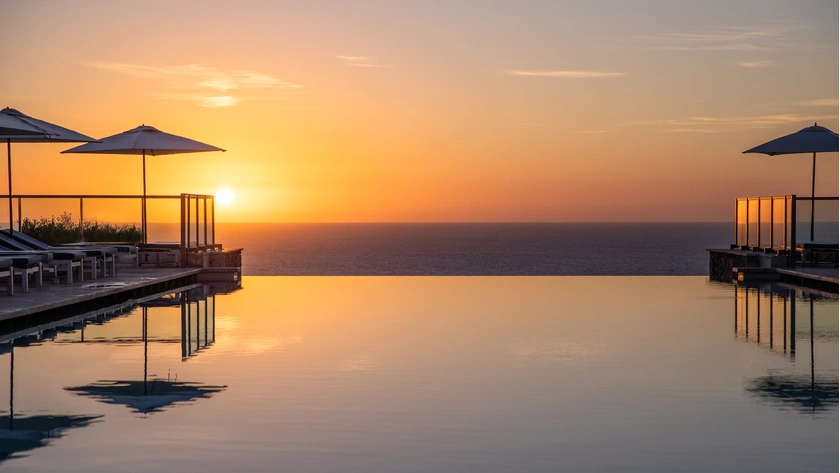 Infinity Pool Sunset