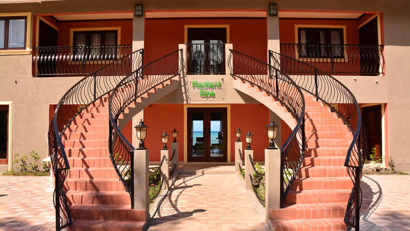 Radiant Spa Entrance