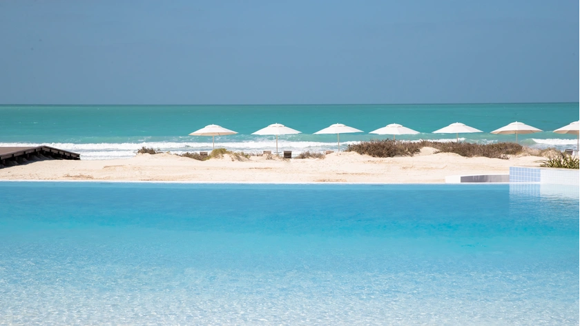 Pool & Beach View