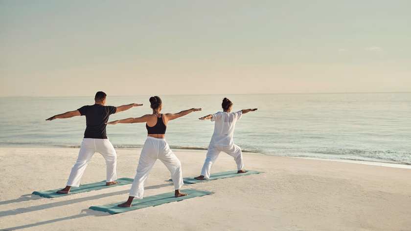 Yoga on the Beach