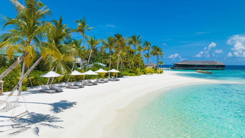 Stunning White Sand Beach