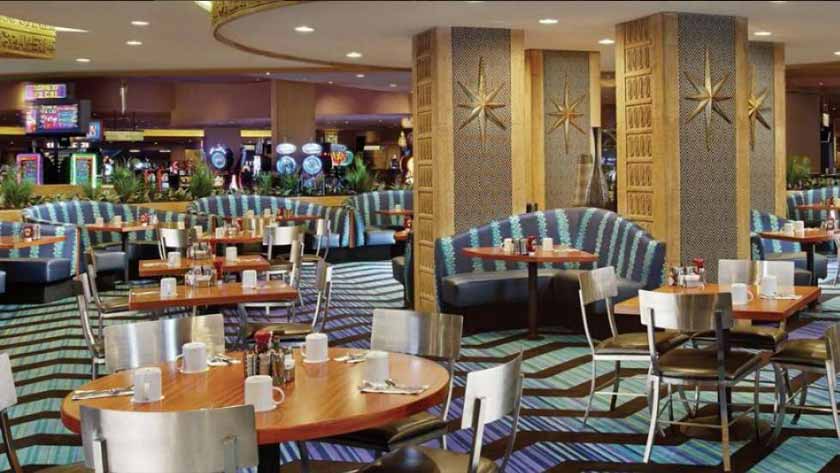 Pyramid Cafe Seating Area