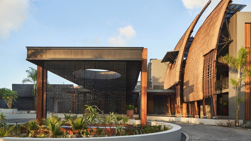 LUX Grand Baie Entrance
