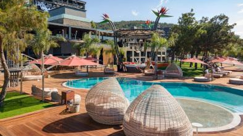 Adults only beach club