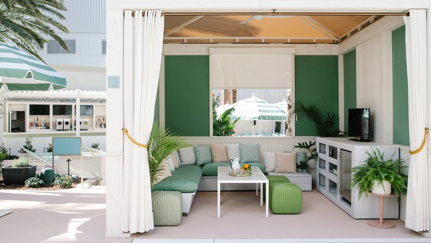 Pool Cabanas