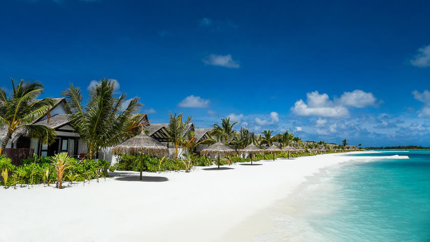 Earth Villas from the Beach