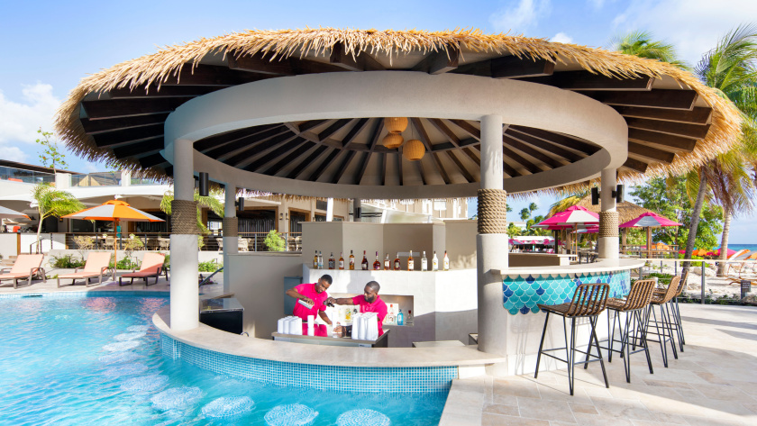 Adults Only Swim Up bar