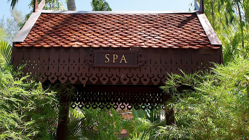 Spa Entrance