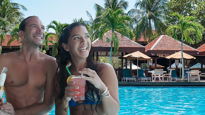 Cascade Pool Bar