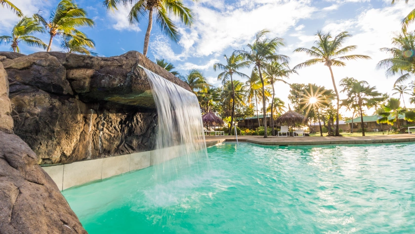 Swimming Pool Waterfall